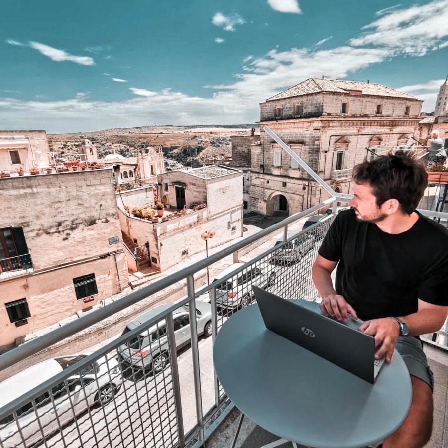 Il Diamante Nei Sassi Rooms Matera Eksteriør billede