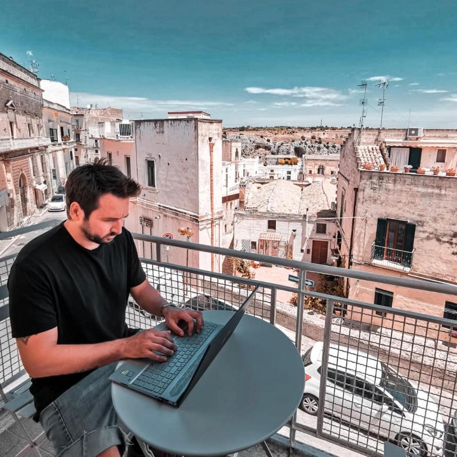 Il Diamante Nei Sassi Rooms Matera Eksteriør billede